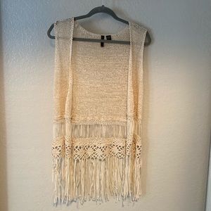 Crochet kimono